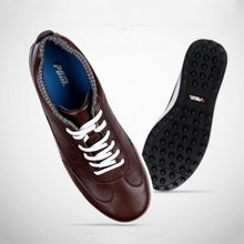 Load image into Gallery viewer, Brown White Golf Shoes