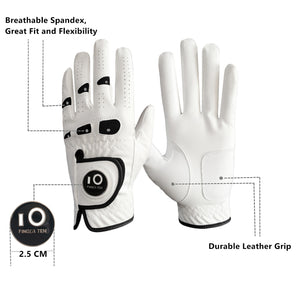 Golf Gloves With Ball Marker
