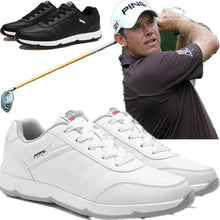 Load image into Gallery viewer, Leather Golf  Resistant Shoes