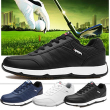 Load image into Gallery viewer, Leather Golf  Resistant Shoes