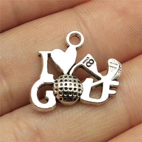 Golf Charm Pendant