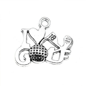 Golf Charm Pendant