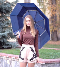 Load image into Gallery viewer, Double Layer Two Fold Auto Umbrella