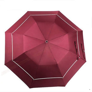 Double Layer Two Fold Auto Umbrella